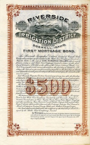 Riverside Irrigation District, Limited